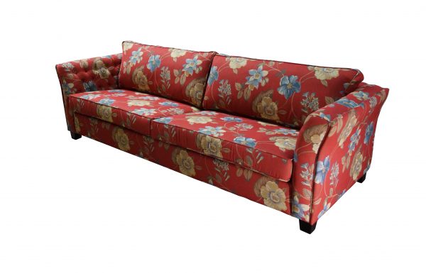 Classic sofa Derby floral fabric
