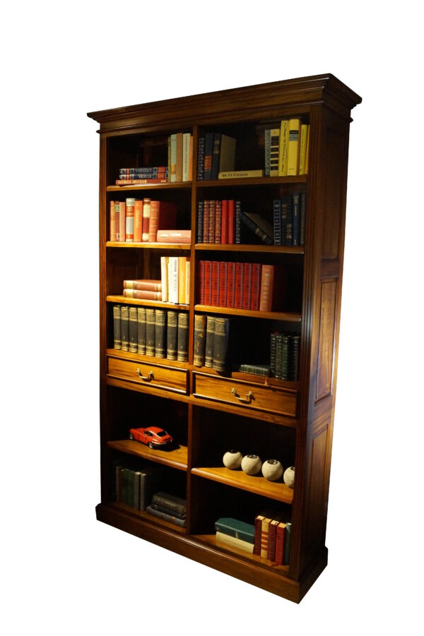 Classic mahogany bookcase Style