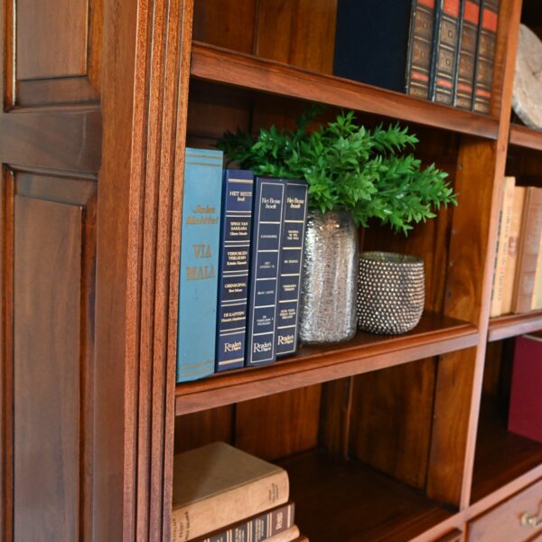 Klassieke mahonie boekenkast Style - Afbeelding 3