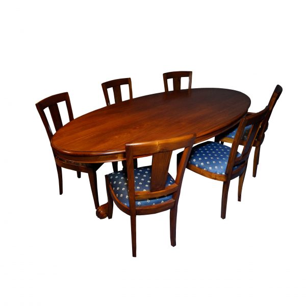 Klassieke ovale eetkamertafel Padana