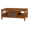 Mahonie salontafel Pearl