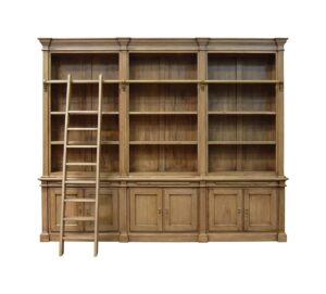 Bibliotheekkast Rosa met ladder.