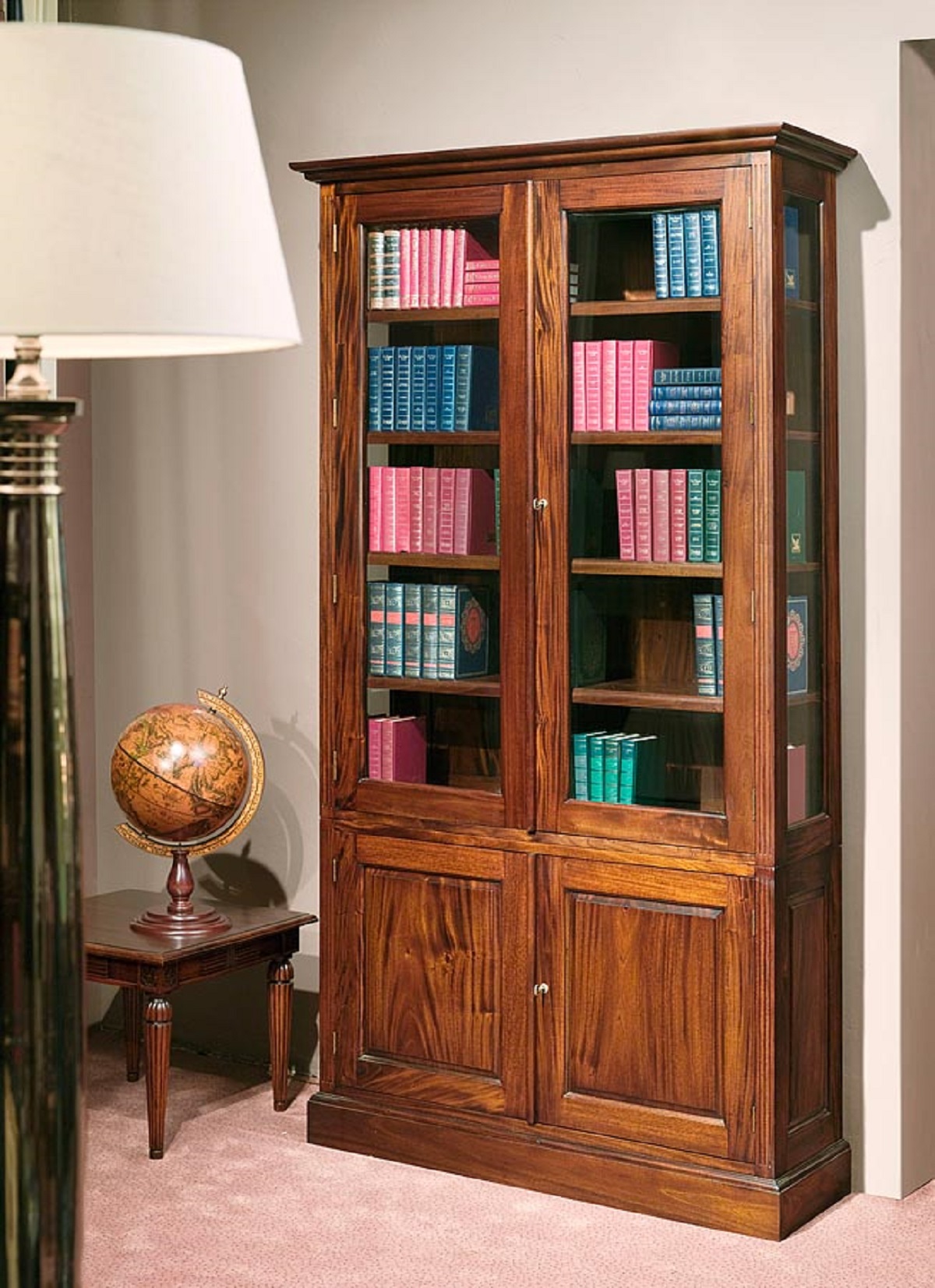 Mahogany bookcase deals