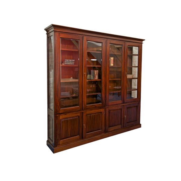 Classic Mahogany Bookcase Burt