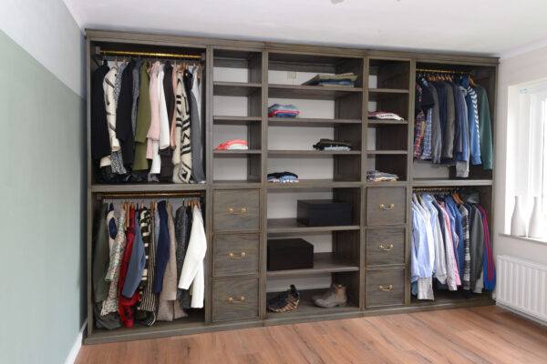Custom luxury walk-in closet