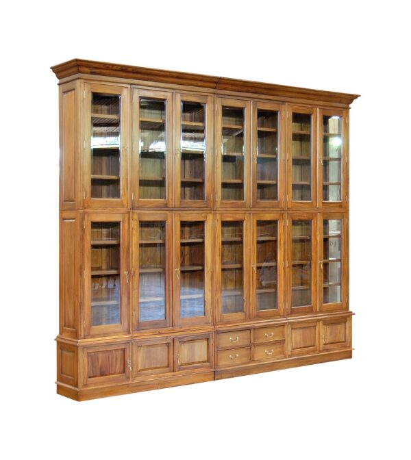 Mahonie bibliotheekkast Glasgow