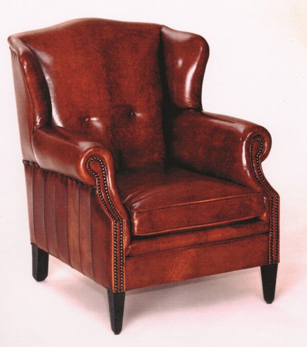 Mutton leather armchair Cambridge