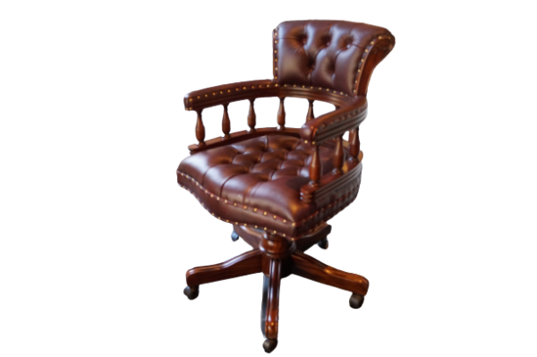 Classic office chair Captain Dark Red