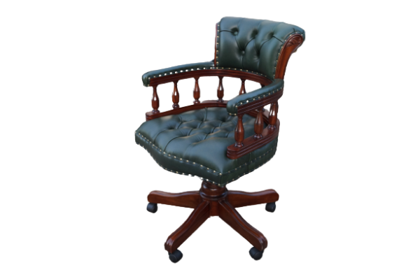 Classic office chair Captain Dark Green