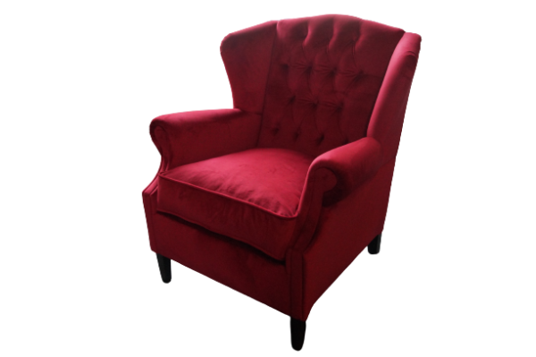 Klassieke Fauteuil Oxfort Rood