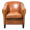 Schaapsleren fauteuil Utrecht.