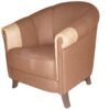 Klassieke clubfautieul baramore bruin