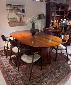 Klassieke Engelse vergadertafel Globe